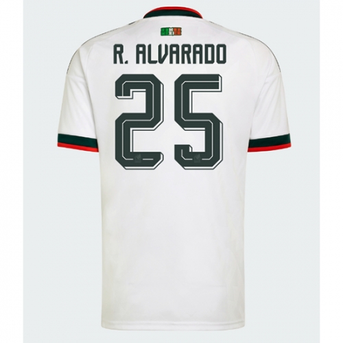 Billige Fotballdrakt Mexico Roberto Alvarado #25 Replika Bortedrakt VM 2026 Kortermet Billige Fotballdrakt Mexico Roberto Alvarado #25 Replika Bortedrakt VM 2026 Kortermet